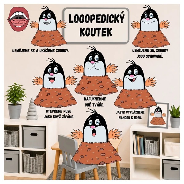 LOGOPEDICKÝ KOUTEK: KRTEČCI
