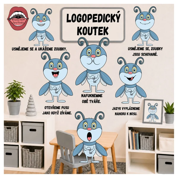 LOGOPEDICKÝ KOUTEK: BROUČCI