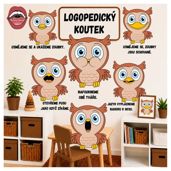 LOGOPEDICKÝ KOUTEK: SOVIČKY 