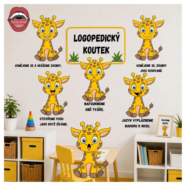 LOGOPEDICKÝ KOUTEK: ŽIRAFKY 