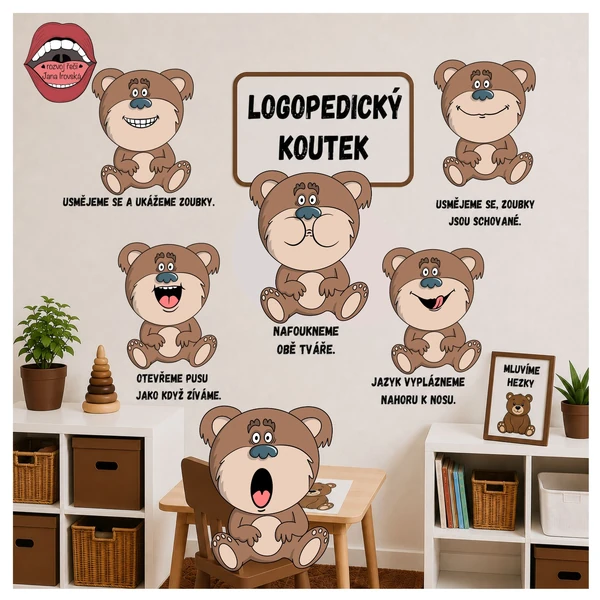 LOGOPEDICKÝ KOUTEK MEDVÍDCI