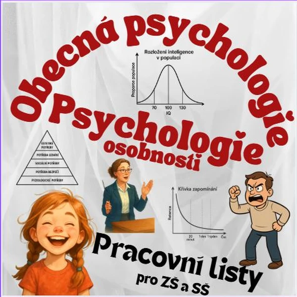 Obecná psychologie a psychologie osobnosti - pracovní listy