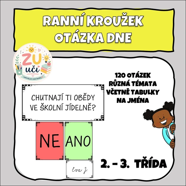 Ranní kroužek - Otázka dne, 120 otázek