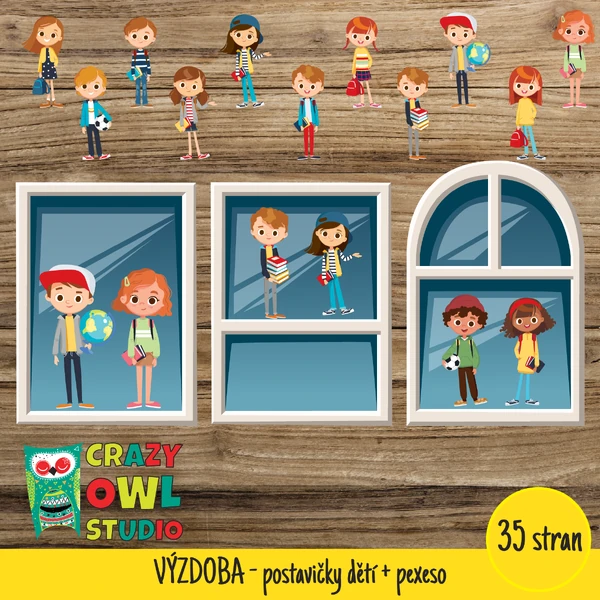 VÝZDOBA - POSTAVIČKY DĚTÍ