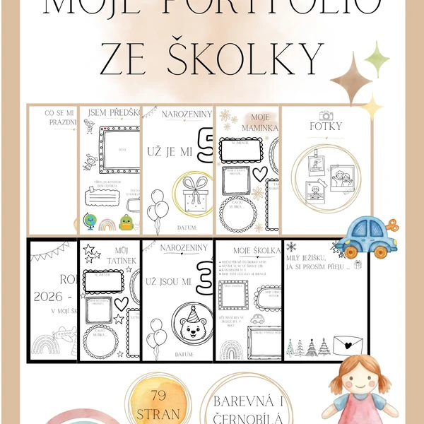MOJE PORTFOLIO ZE ŠKOLKY