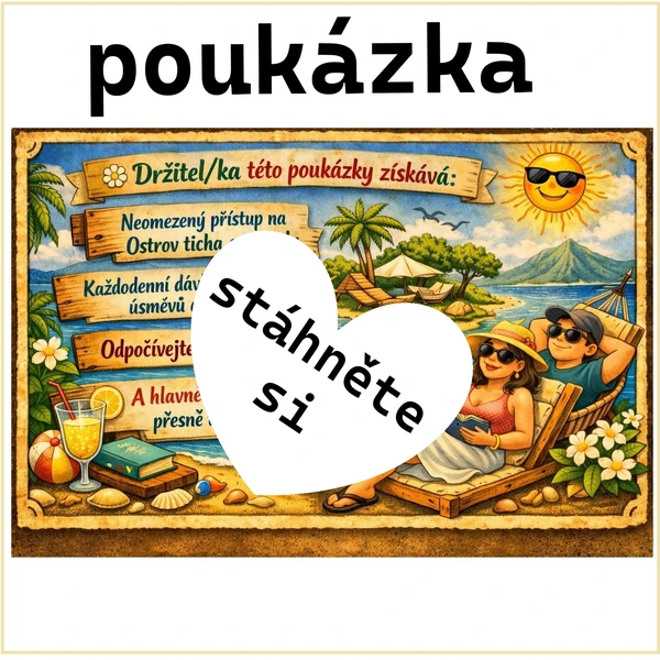 Poukázka ke stažení zdarma
