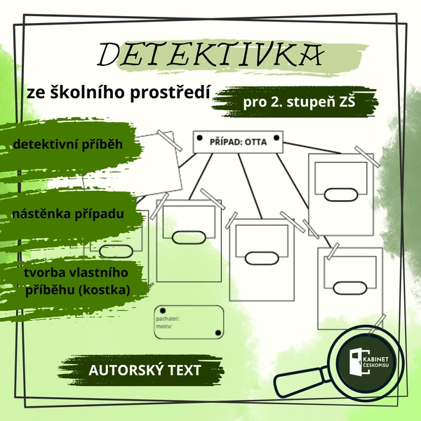 Detektivka - detektivní příběh ze školního prostředí