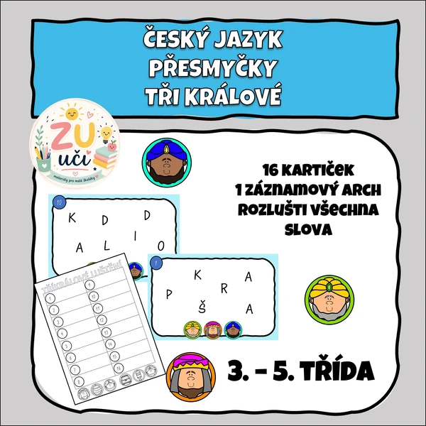 Přesmyčky - Tři králové