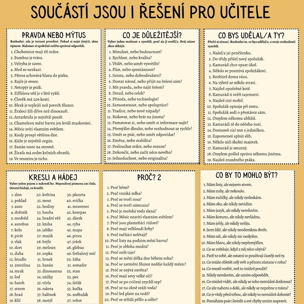 Rychlovky pro školáky