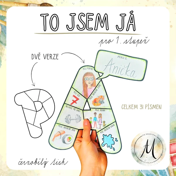 TO JSEM JÁ - seznamovací abeceda