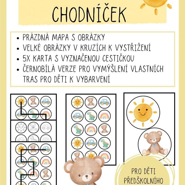 ŠKOLKOVÝ CHODNÍČEK (adaptace, hračky)