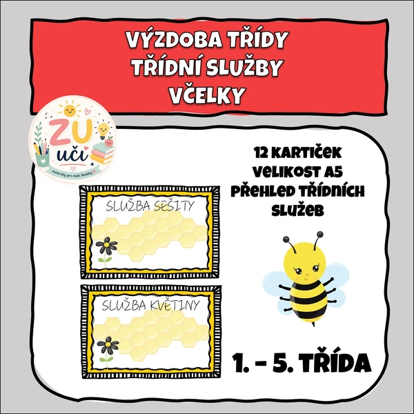 Výzdoba třídy - Služby - Včelky