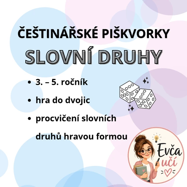 Slovní druhy - PIŠKVORKY