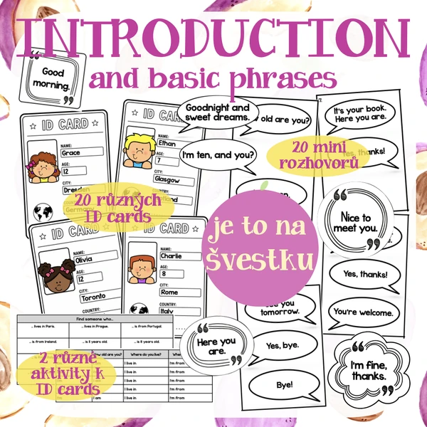 Introduction and basic phrases