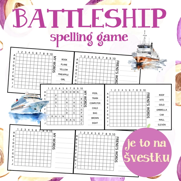 Battleship - spelling game