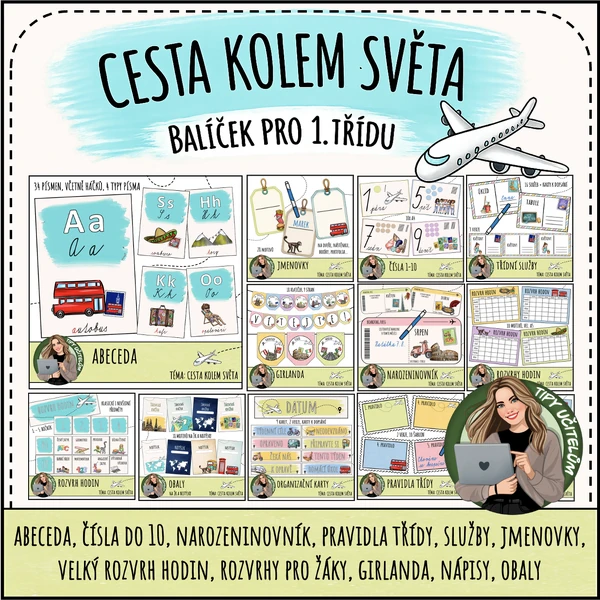 Cestování/svět - 1. třída (kompletní balíček)