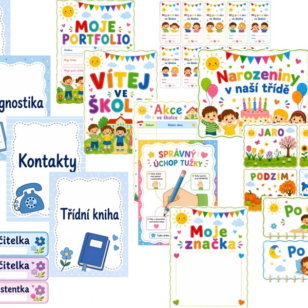 Vítej ve školce – organizační soubor pro učitelky mateřských škol