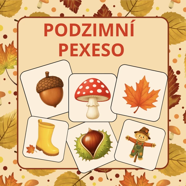 Podzimní pexeso