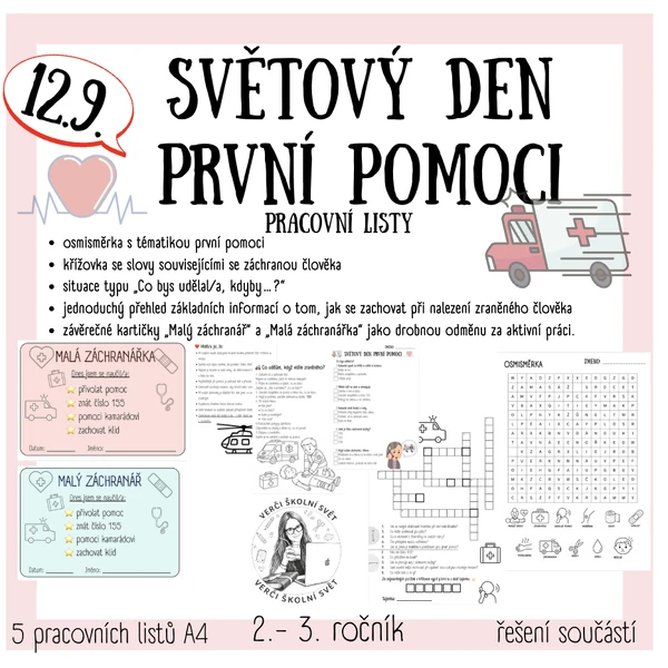 SVĚTOVÝ DEN PRVNÍ POMOCI - PL - 12.9.