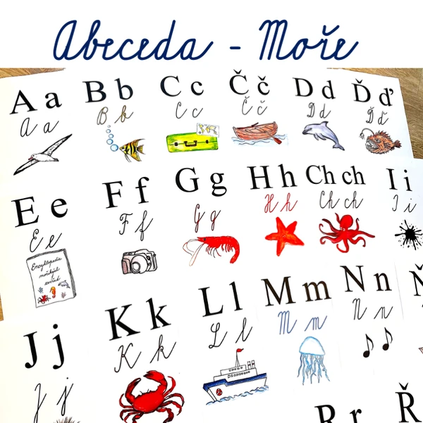 Abeceda - MOŘE