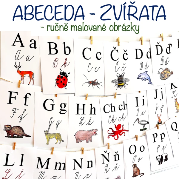Abeceda - Zvířata