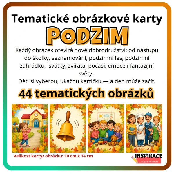 Tematické obrázky - PODZIM (44 podzimních témat)