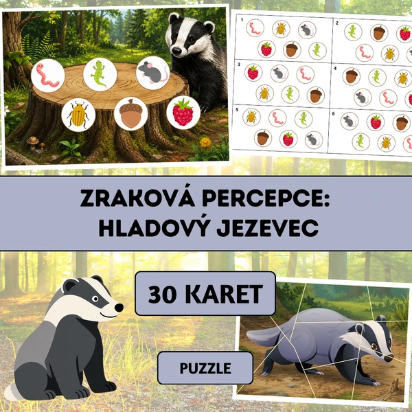 Zraková percepce: Hladový jezevec