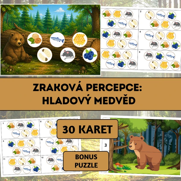 Zraková percepce: Hladový medvěd