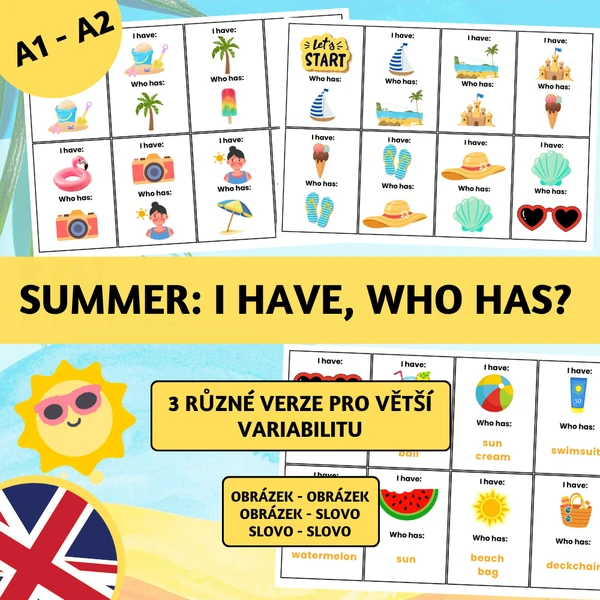 Summer: I have, who has?