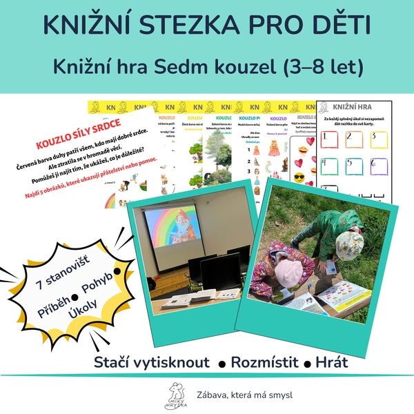 Stezka sedmi kouzel – příběhová hra pro děti 3–8 let