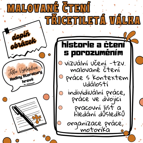 Malované čtení - třicetiletá válka