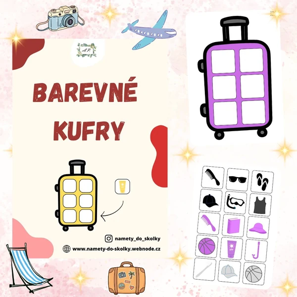 Barevné kufry 