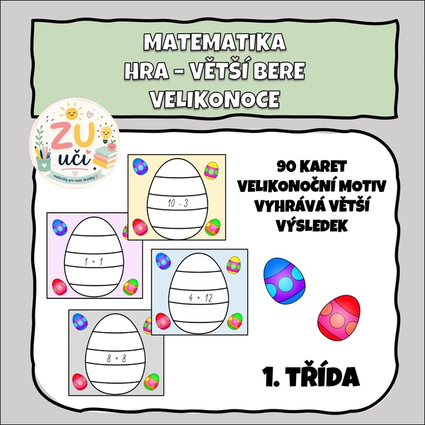 Karetní hra - Větší bere, Velikonoce