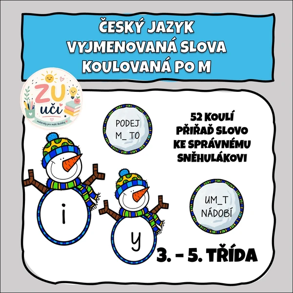 Koulovaná - Vyjmenovaná slova po M
