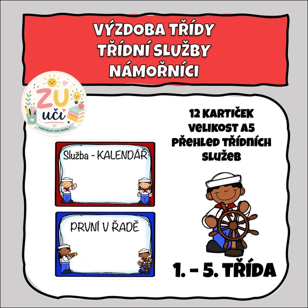 Výzdoba třídy - Služby - Námořníci