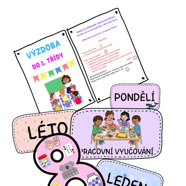 Výzdoba do 1. třídy
