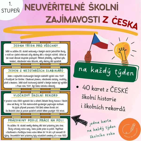 Neuvěřitelné školní zajímavosti z Česka