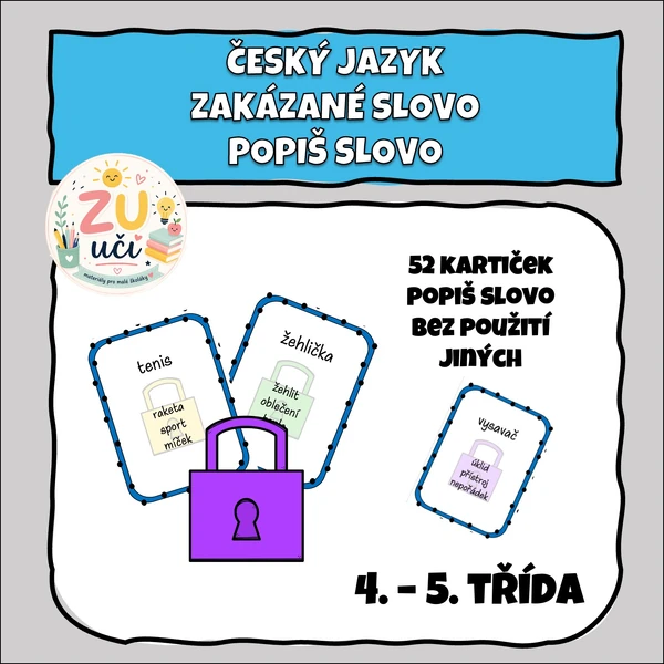 Zakázané slovo - Popiš slovo bez použití jiných