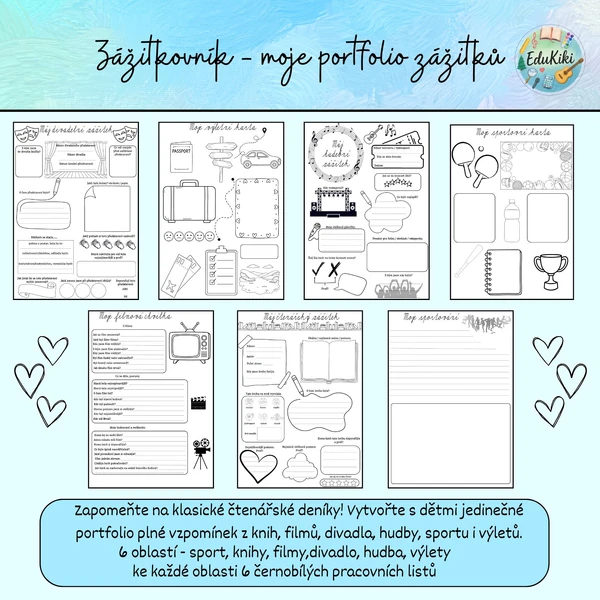 Zážitkovník - moje portfolio zážitků
