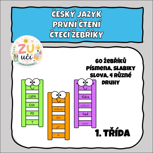 Čtecí žebříky pro prvňáčky