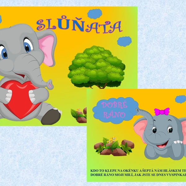 SLŮŇATA - VÝZDOBA TŘÍDY