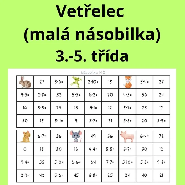 Vetřelec - malá násobilka