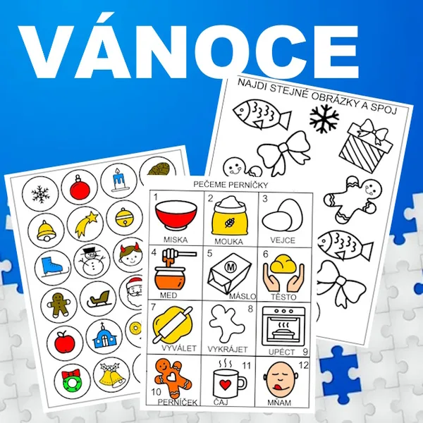 Vánoce - pracovní listy