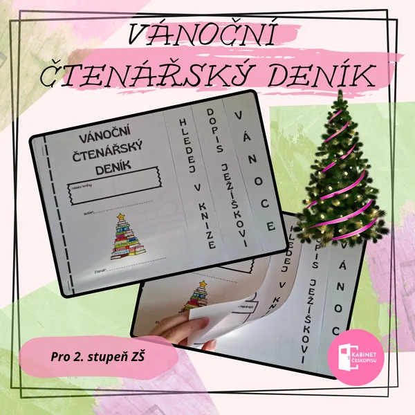 Vánoční čtenářský deník