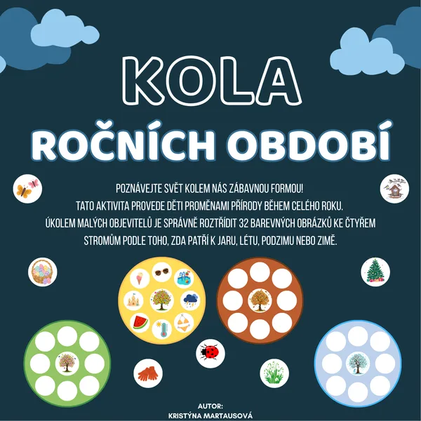 Kola ročních období - Velké třídění pro malé objevitele