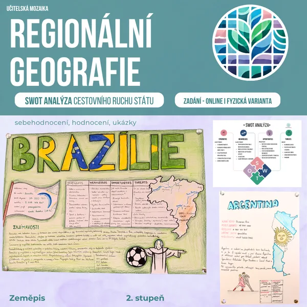 Regionální geografie - SWOT analýza jakéhokoliv státu (z Asie, Ameriky, Evropy)