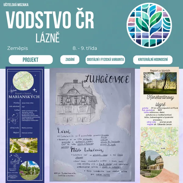 Vodstvo ČR (Projekt - Lázně)