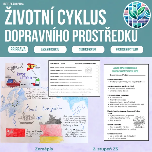 Životní cyklus dopravního prostředku - projekt