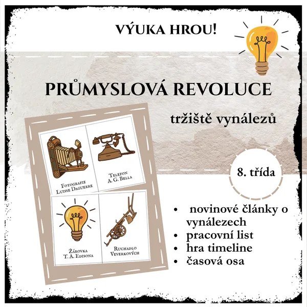 Průmyslová revoluce: Tržiště vynálezů
