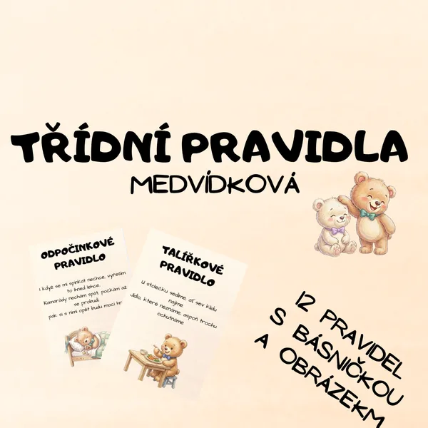 TŘÍDNÍ PRAVIDLA - MEDVÍDCI